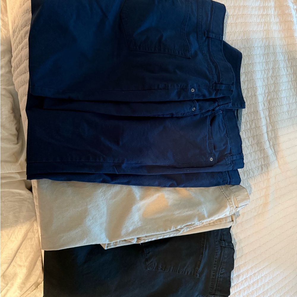 Mason Khaki and Black 5 Pocket Pants